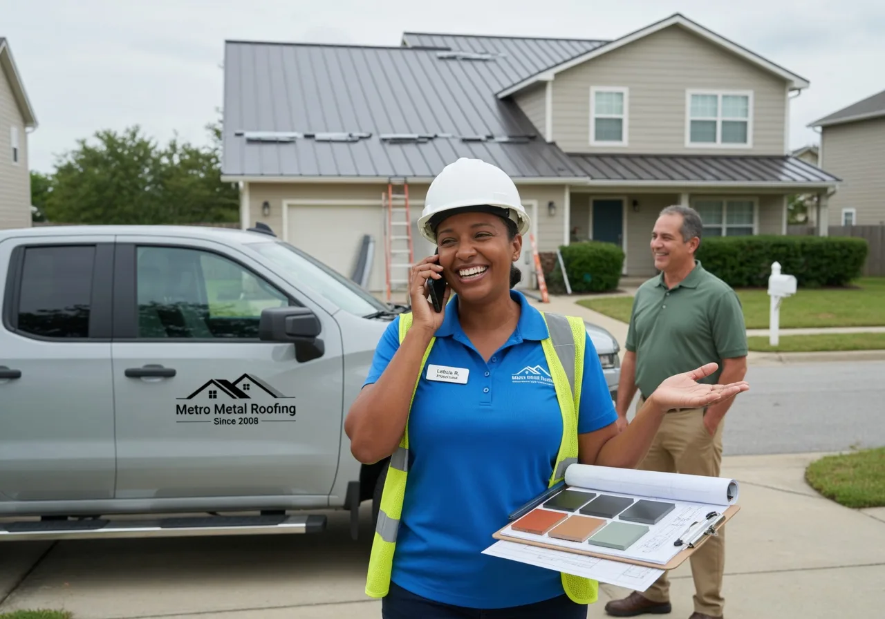 Storm Damage Metal Roof Repair in Lake Village, IN